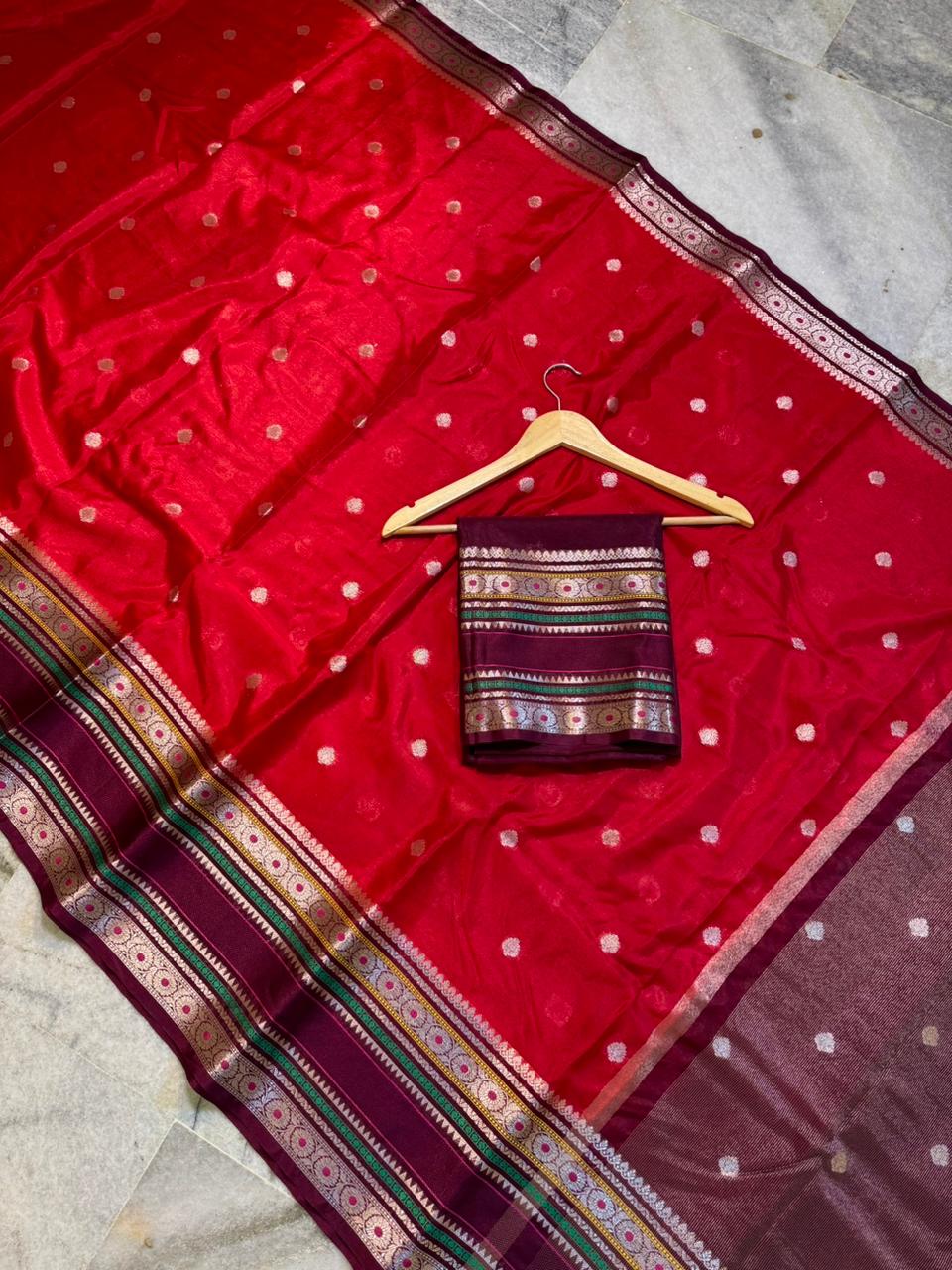 Soft Banarasi Warm Silk Sarees