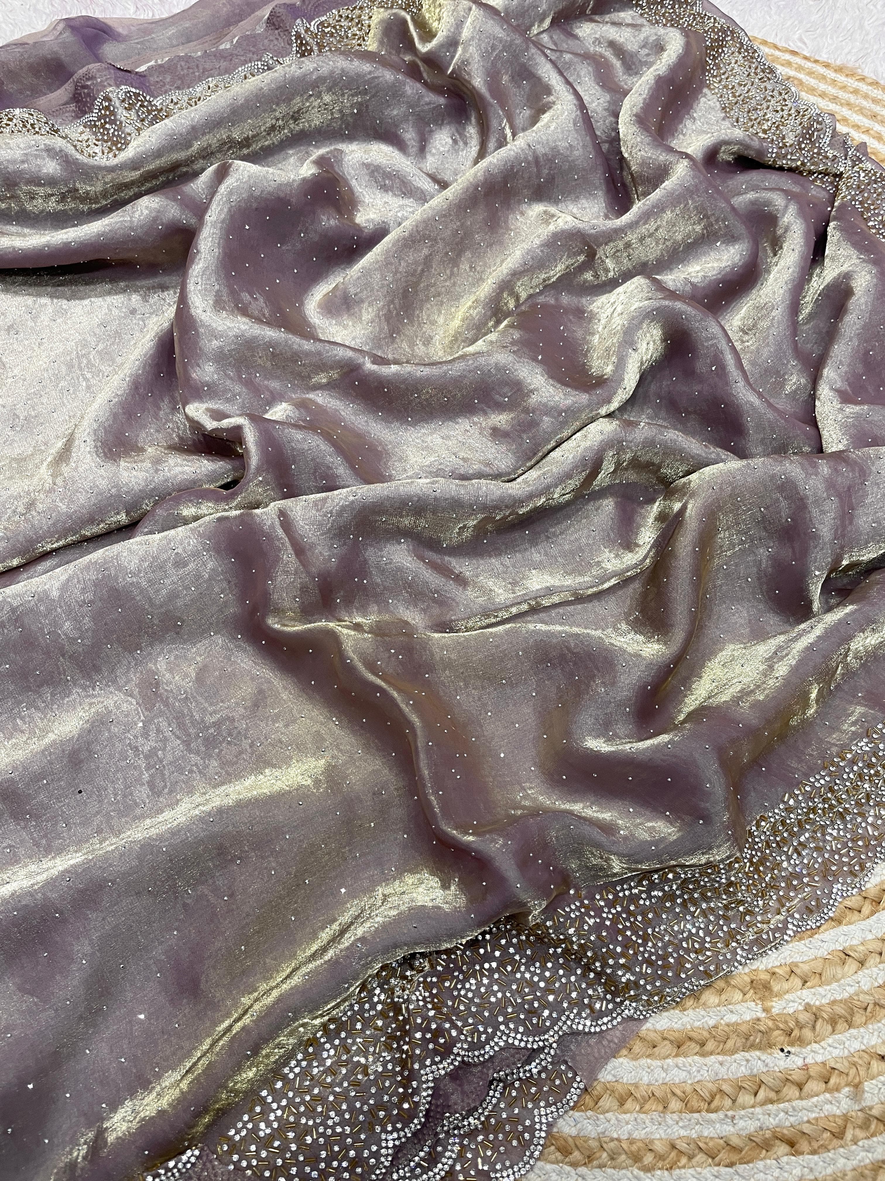 Pure Soft Space Silk Sarees in 20+ Colors