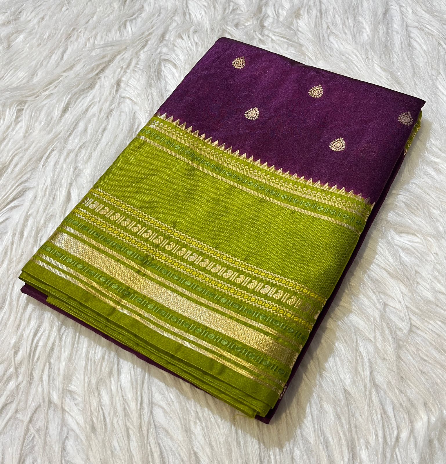 Banarasi Dyble Warm Soft Silk Sarees