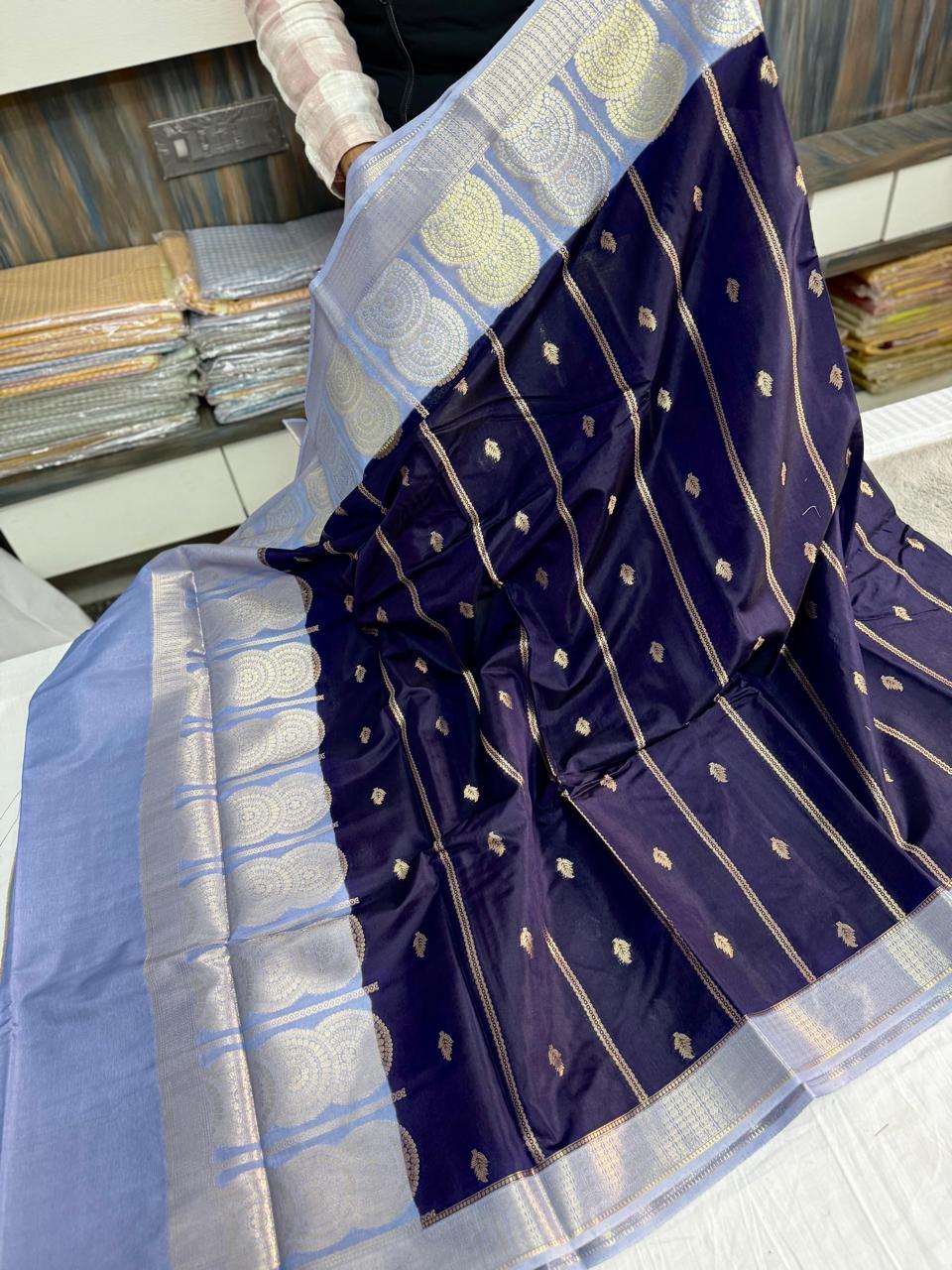Premium Raw Mango Silk Sarees