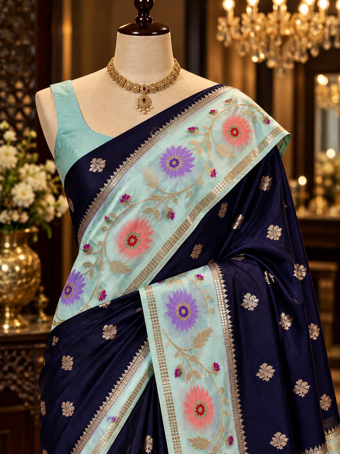 Premium Banarasi Katan Silk Soft Fab Sarees 