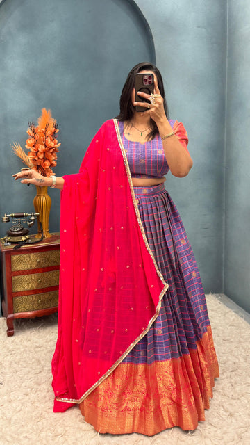 Festive Soft Silk Lehanga