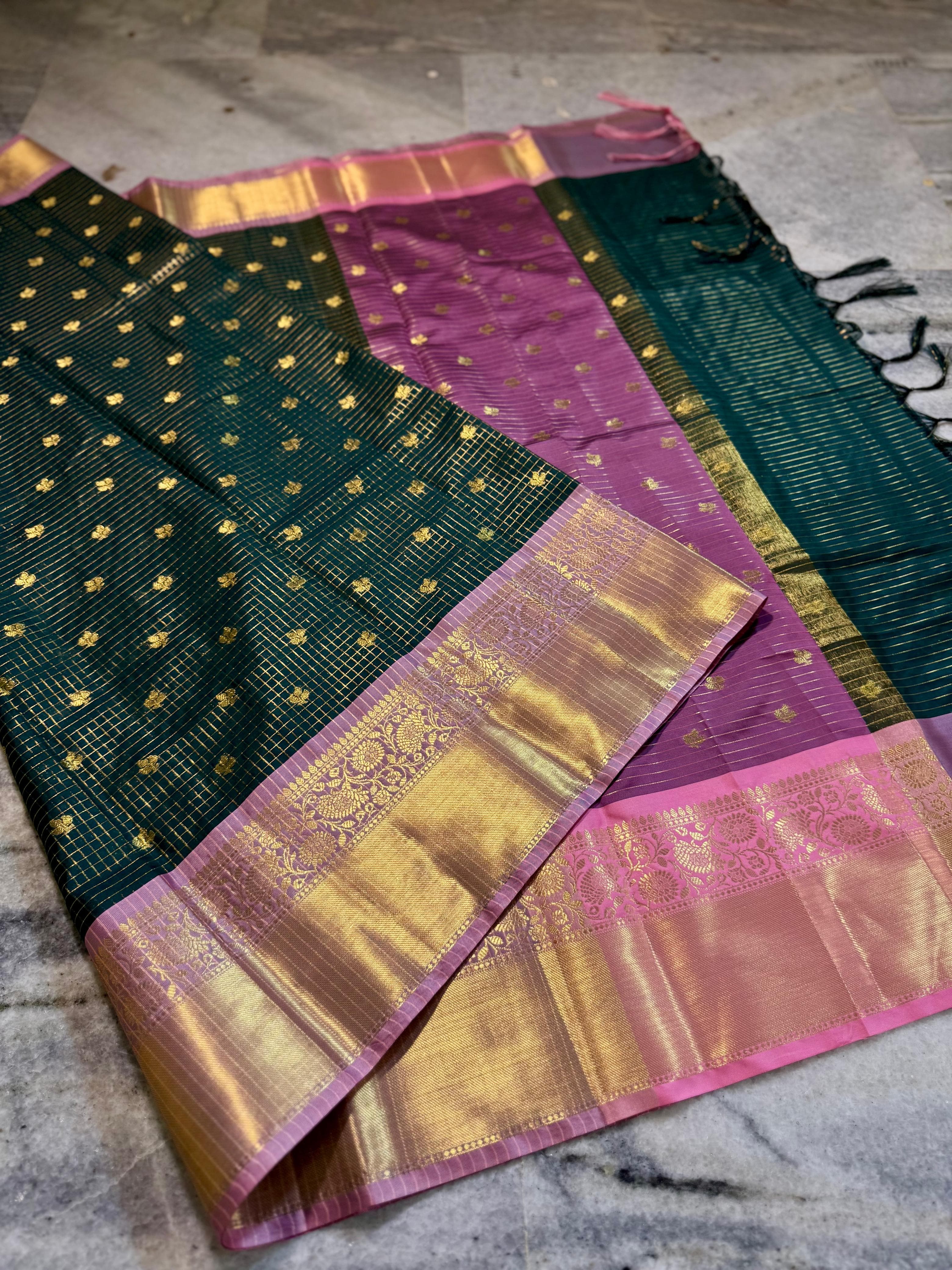 Banarasi Semi Katan Soft Silk Saree
