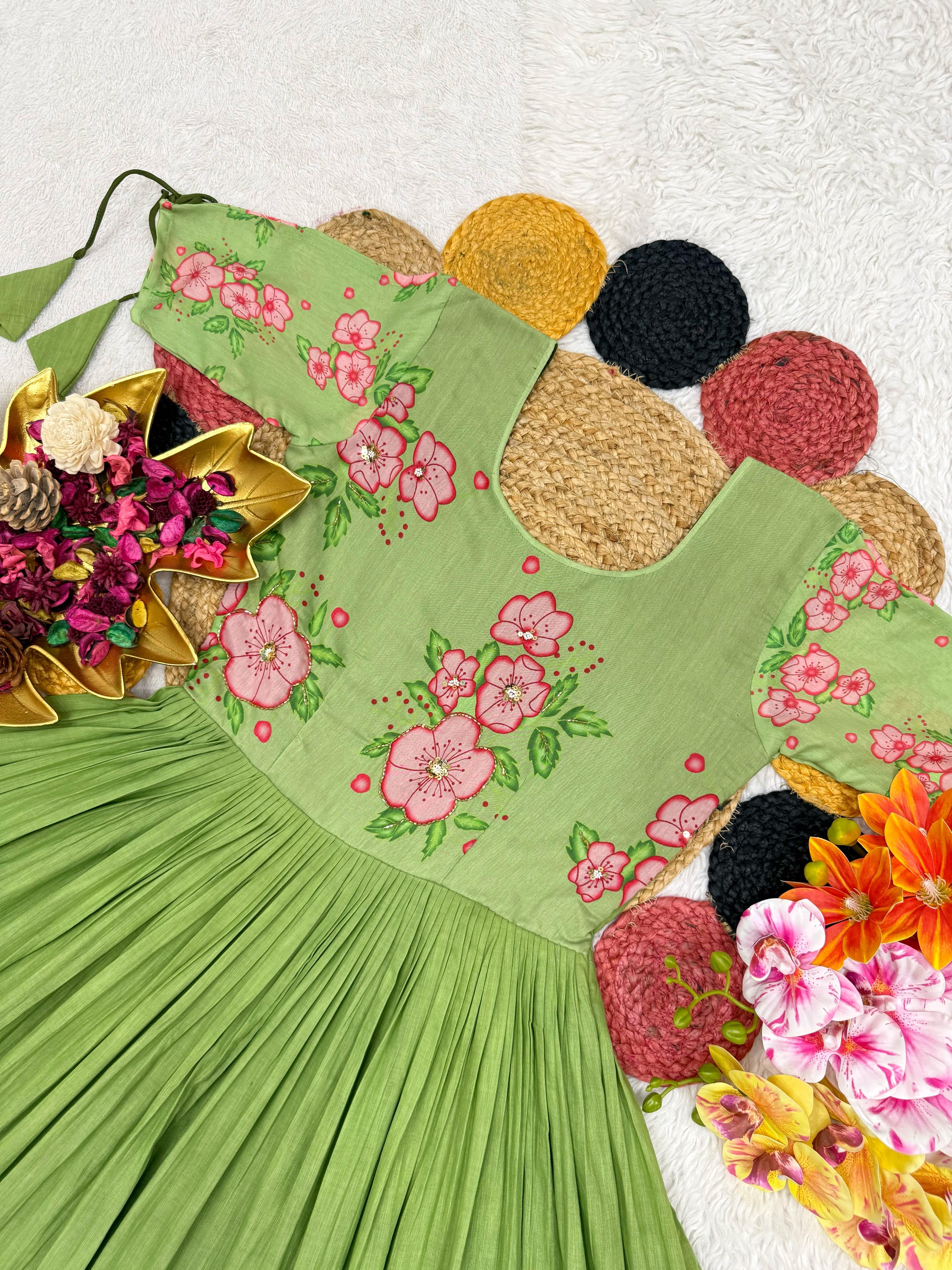 Soft Mul Mul Cotton Gowns