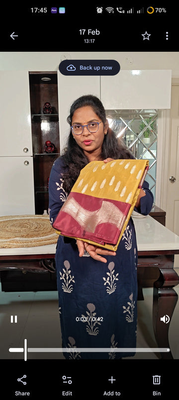 Banarasi Soft Semi Kathan Saree