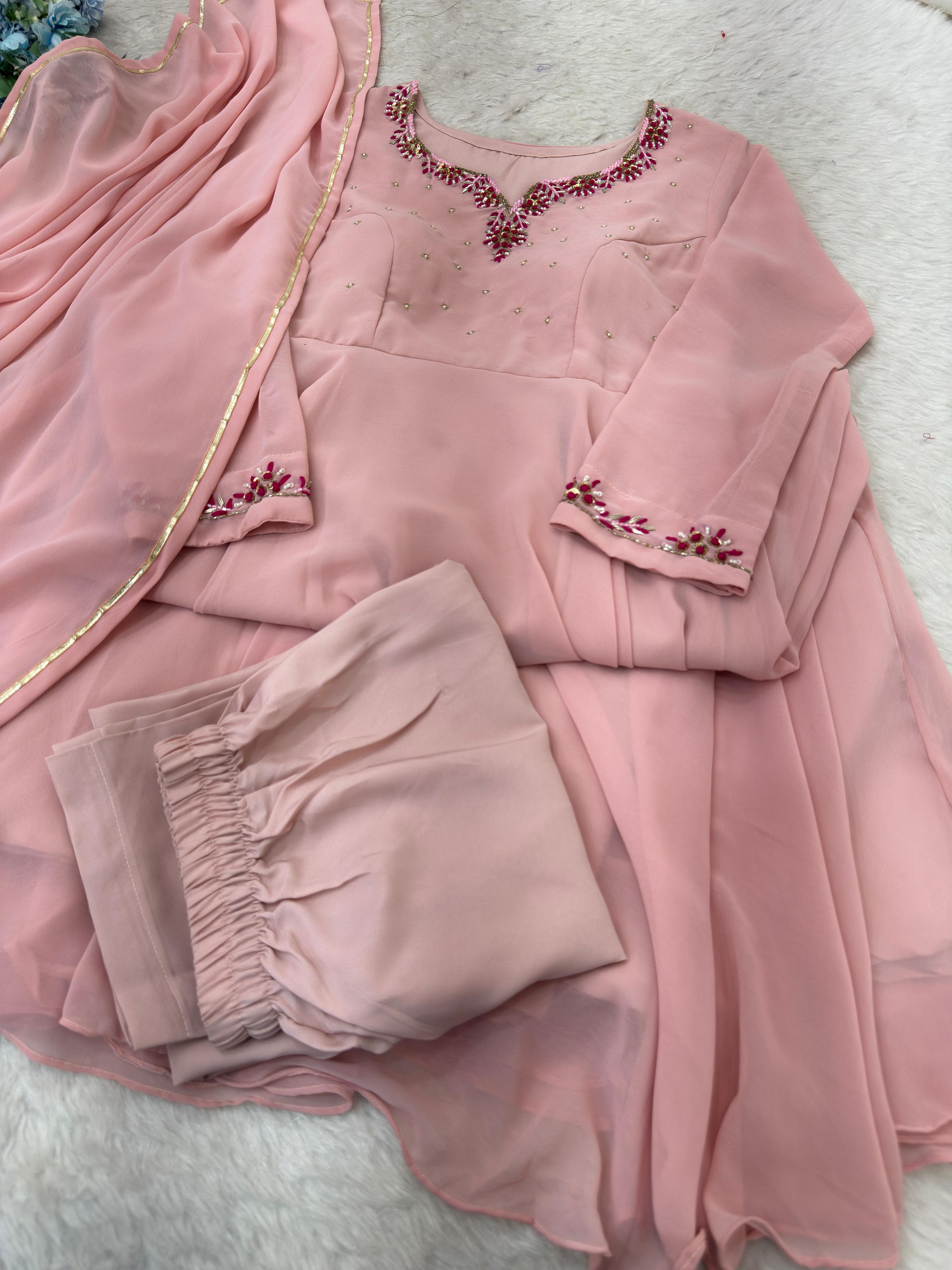 Georgette Anarkali Dress