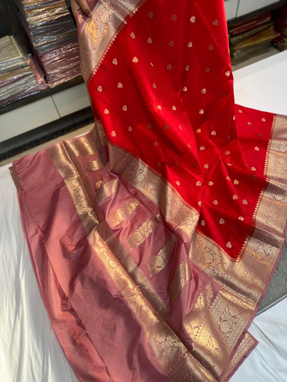 Banarasi Raw Mango Sarees