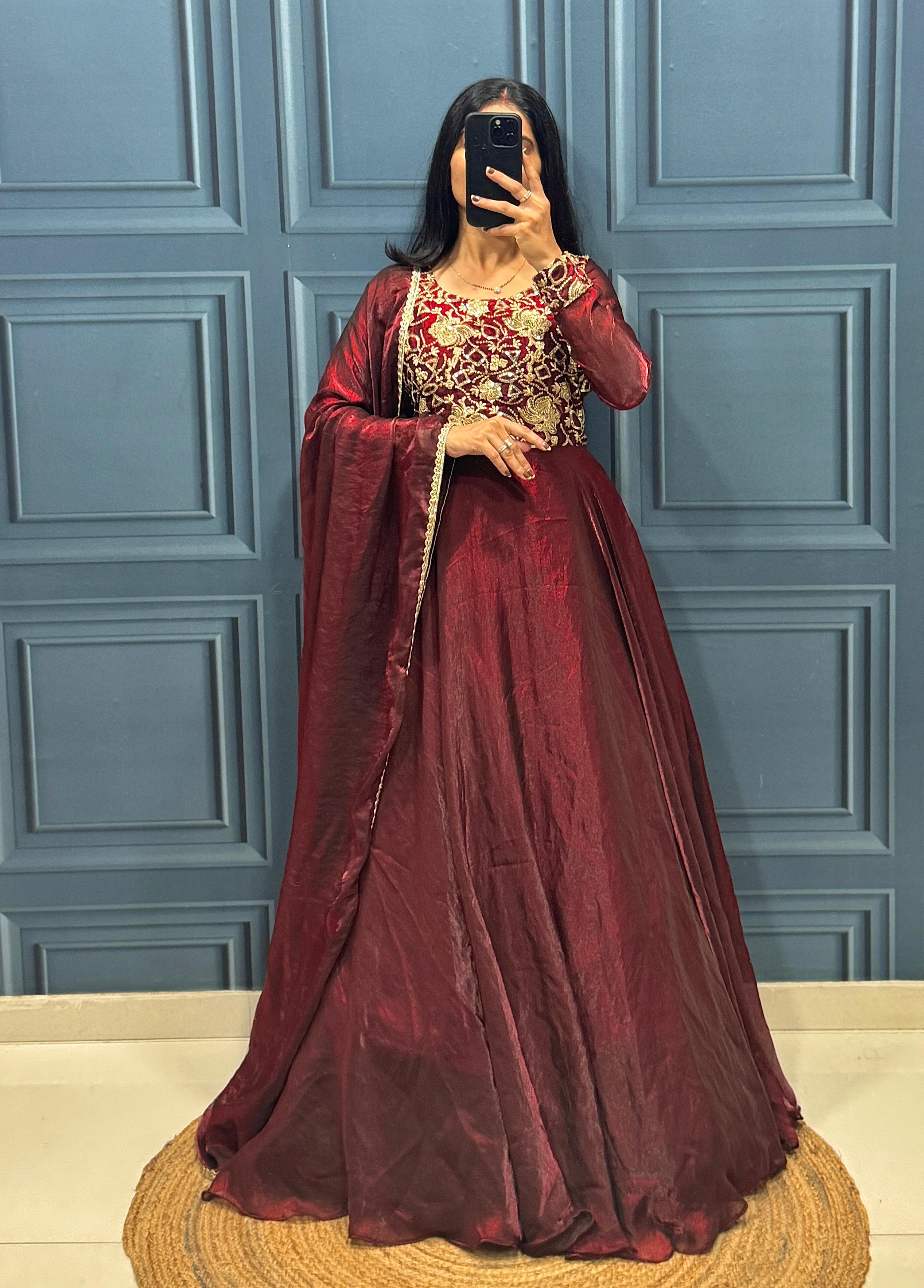 Partywear Fendy Silk Gowns