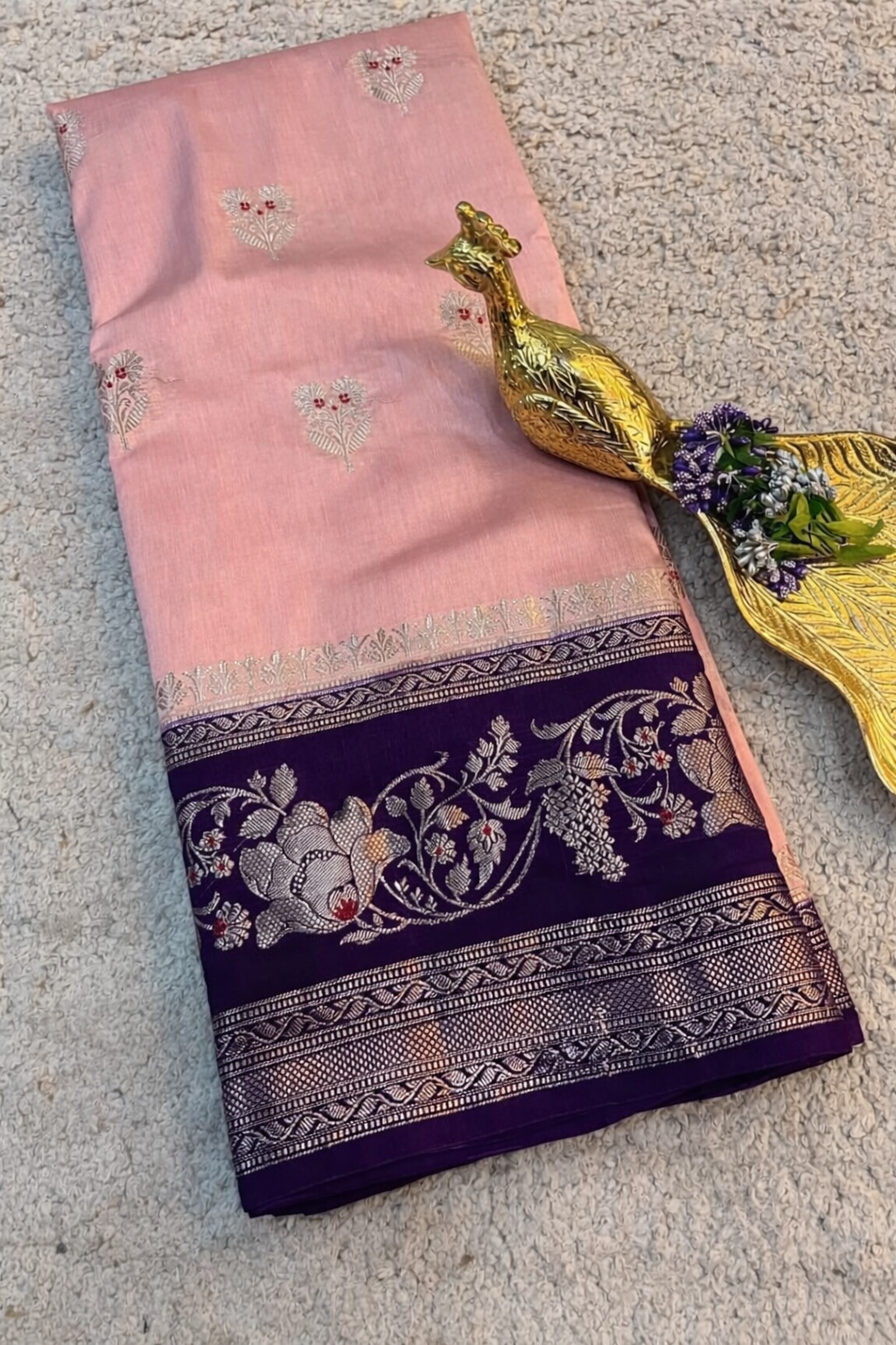 Premium Banarasi Raw Mango Silk Sarees