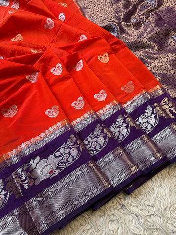 Premium Banarasi Handloom Sarees