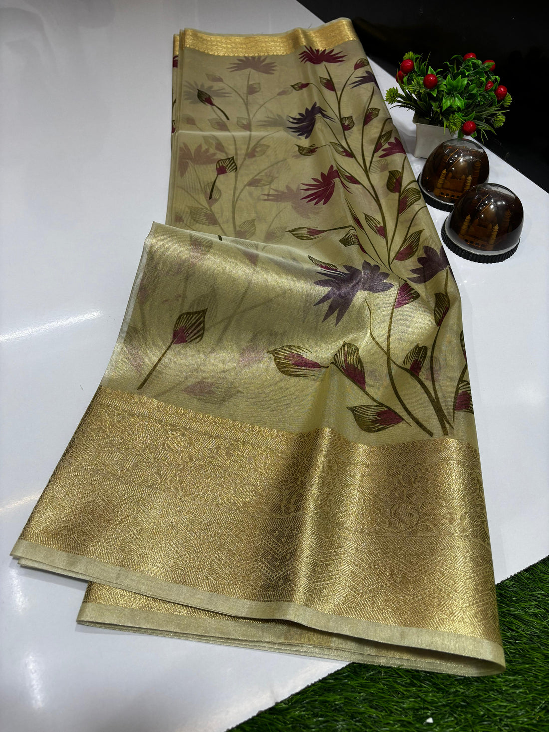 Banarasi Tissue Designer Saree