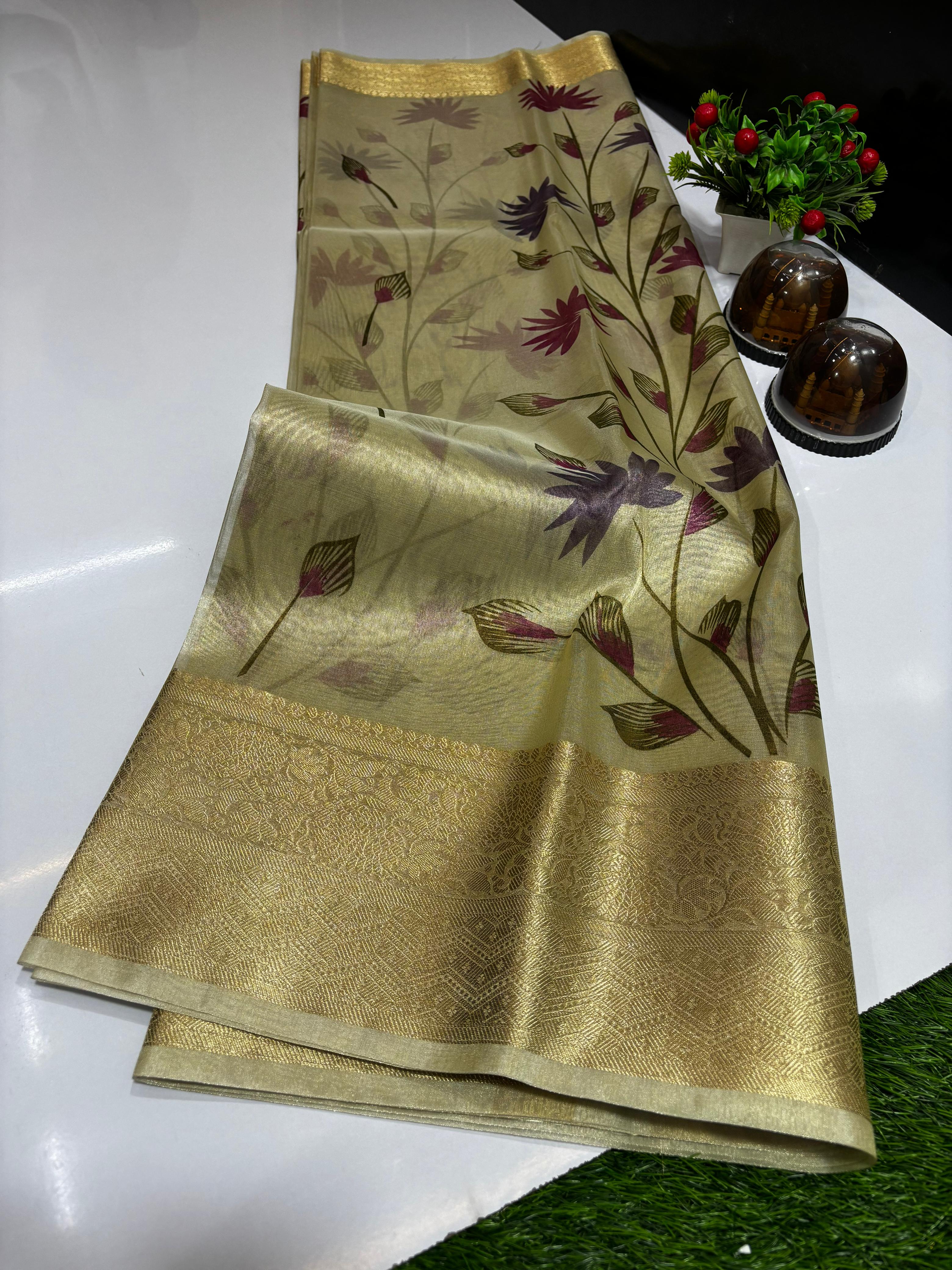 Banarasi Tissue Designer Saree