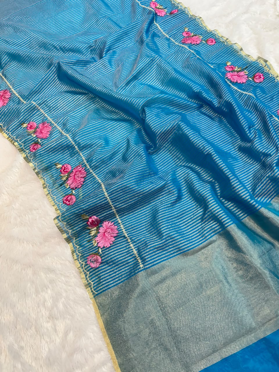 Organza Tissue Saree