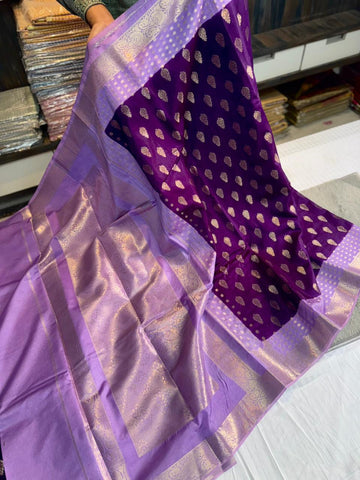 New Design in Banarasi Raw Mango Silk Sarees