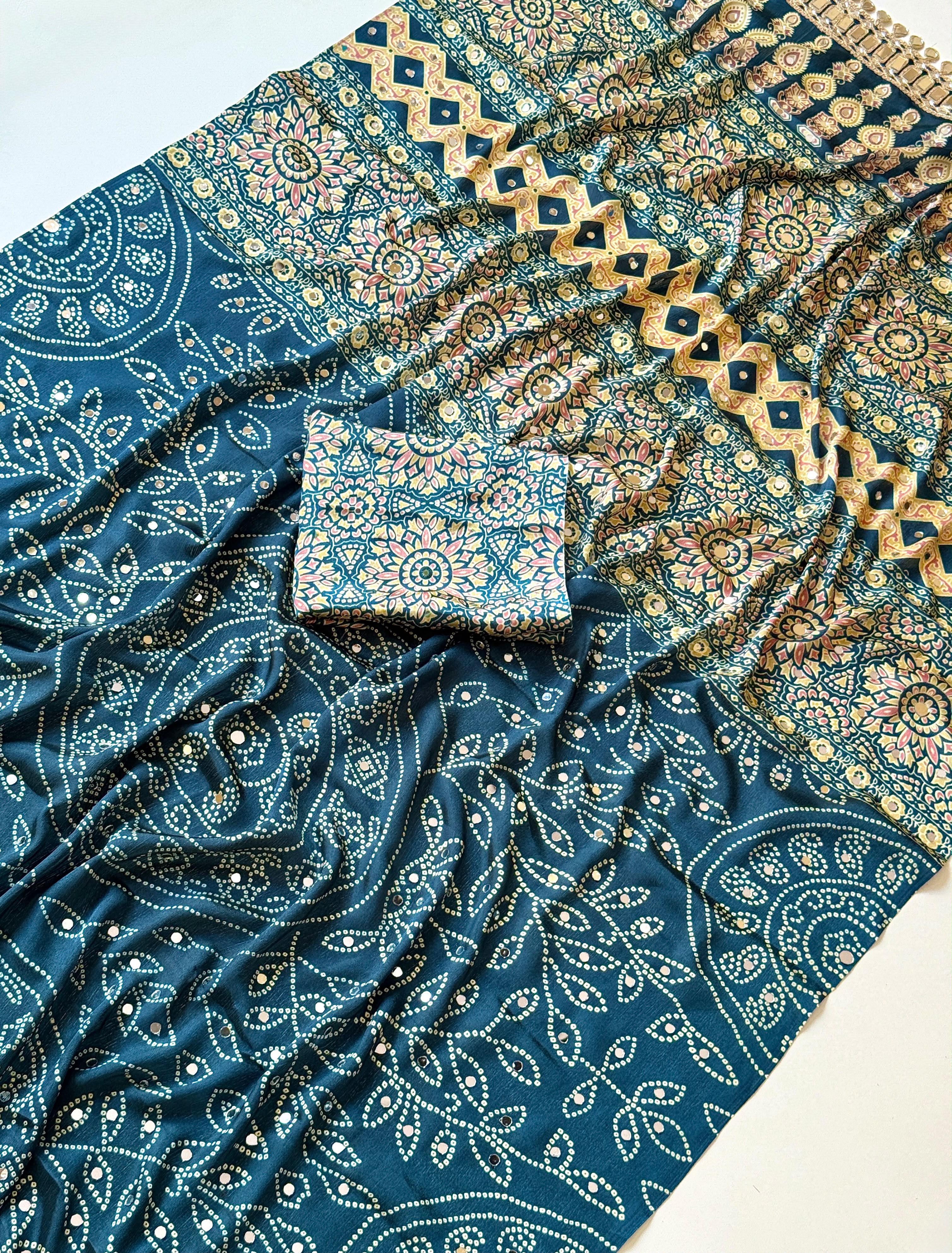 Pure Arjakh Sartin Viscouse Silk Sarees