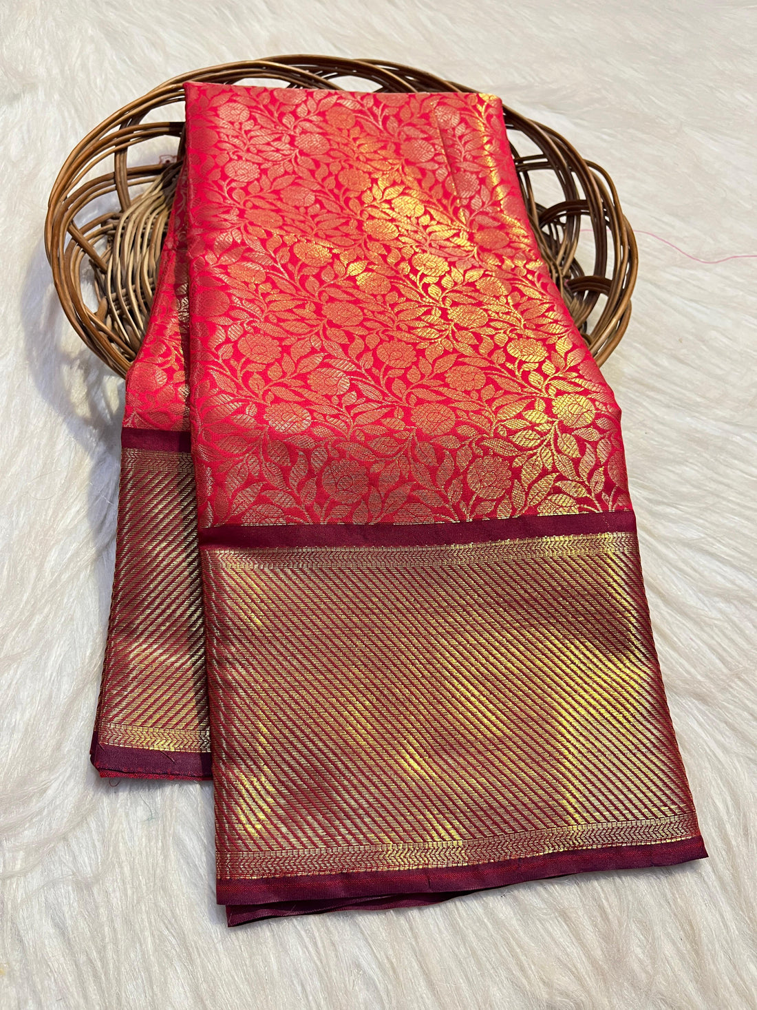 Banarasi Soft Tissue Silk Saree