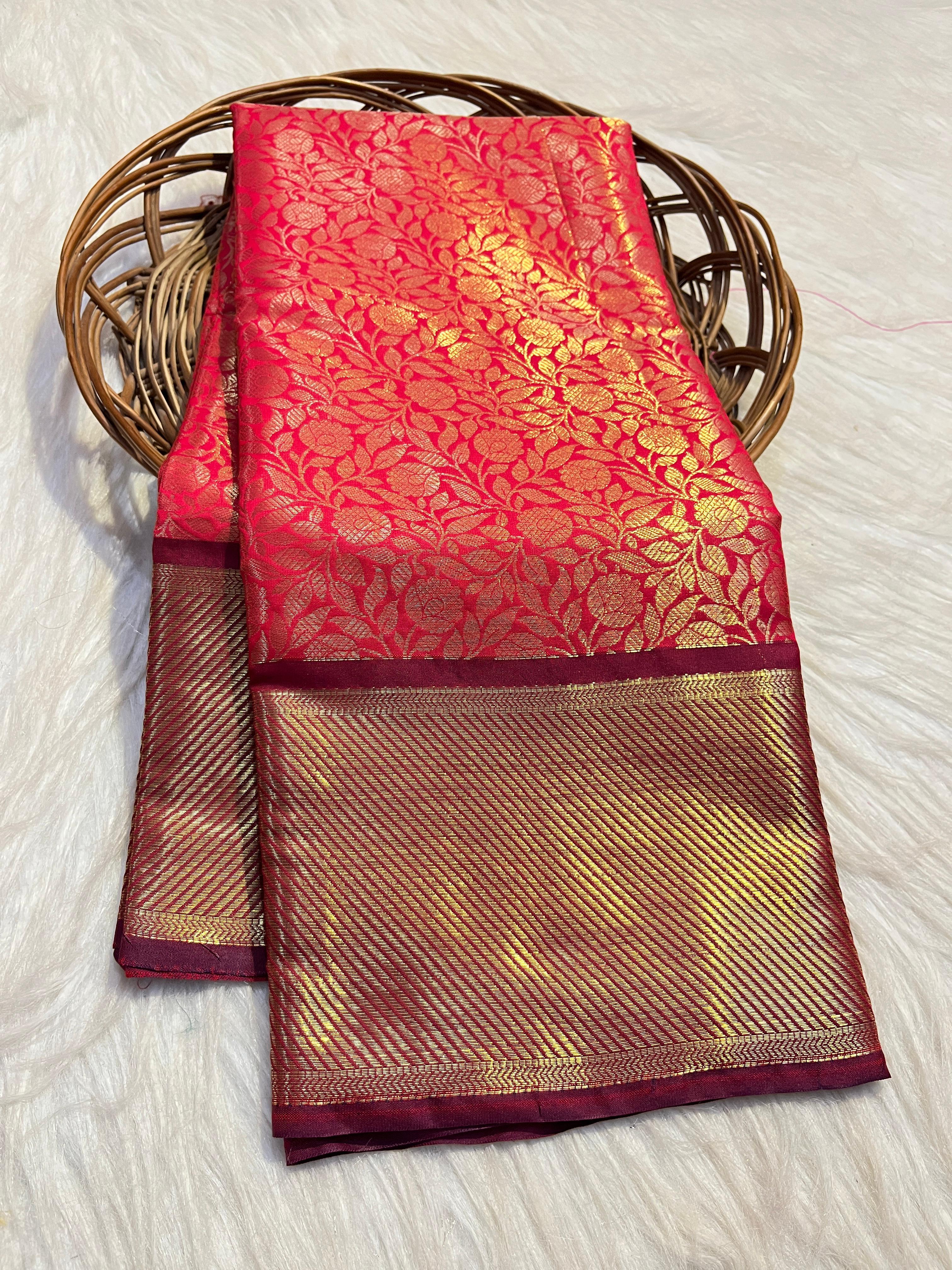 Banarasi Soft Tissue Silk Saree