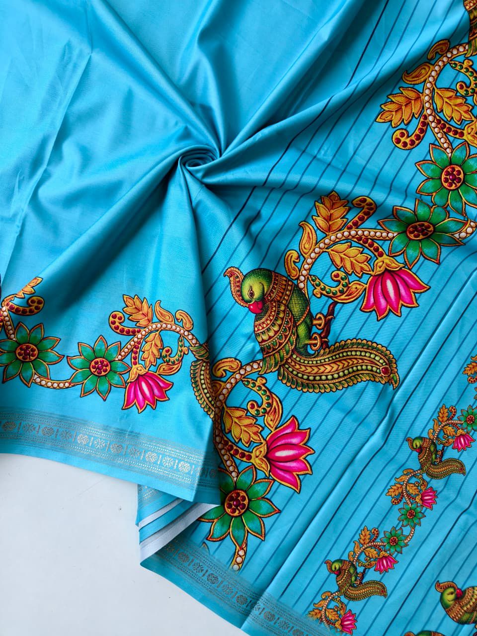 Tanjaore Soft Silk Sarees