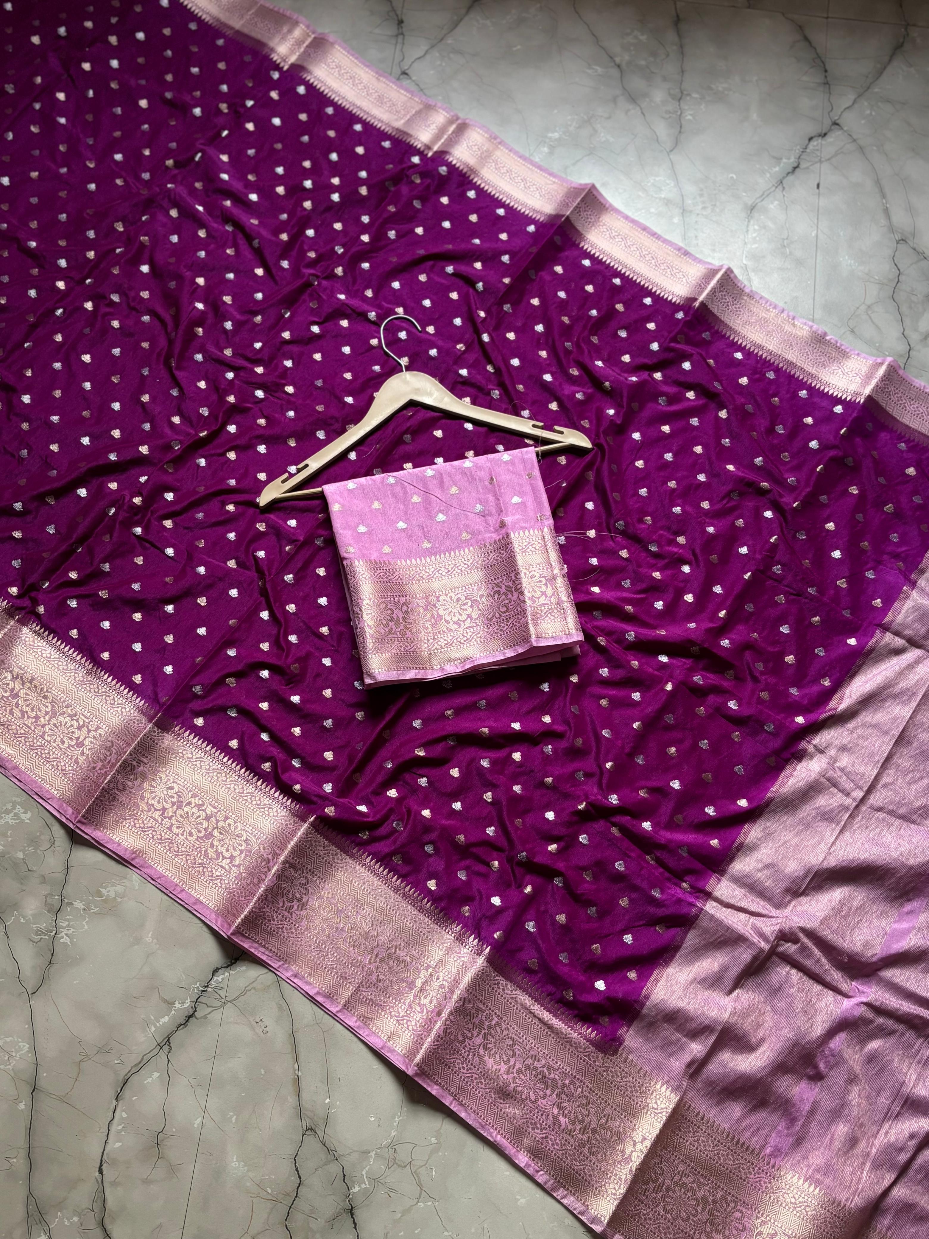 Premium Banarasi Raw Mango Sarees