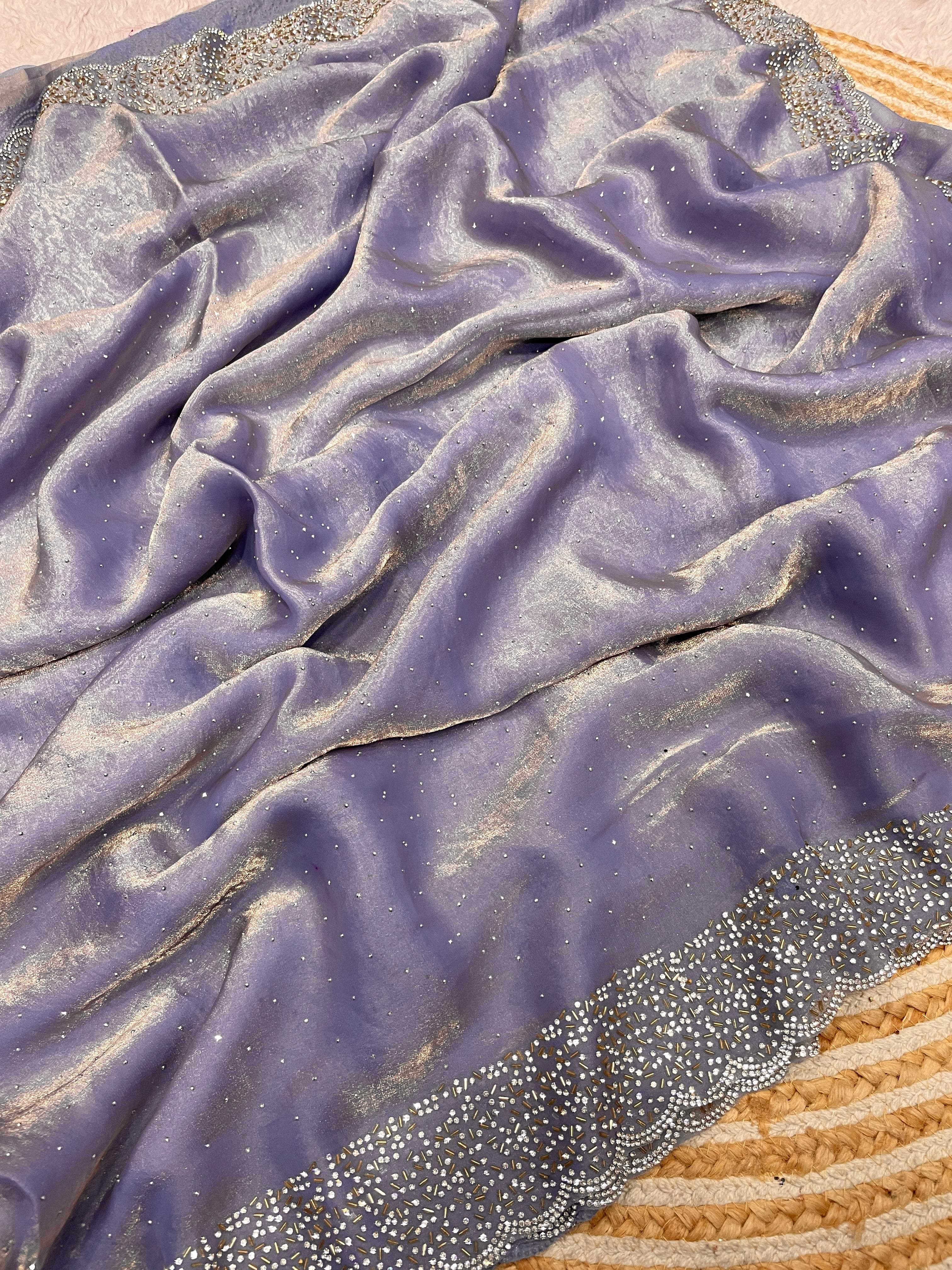 Pure Soft Space Silk Sarees in 20+ Colors