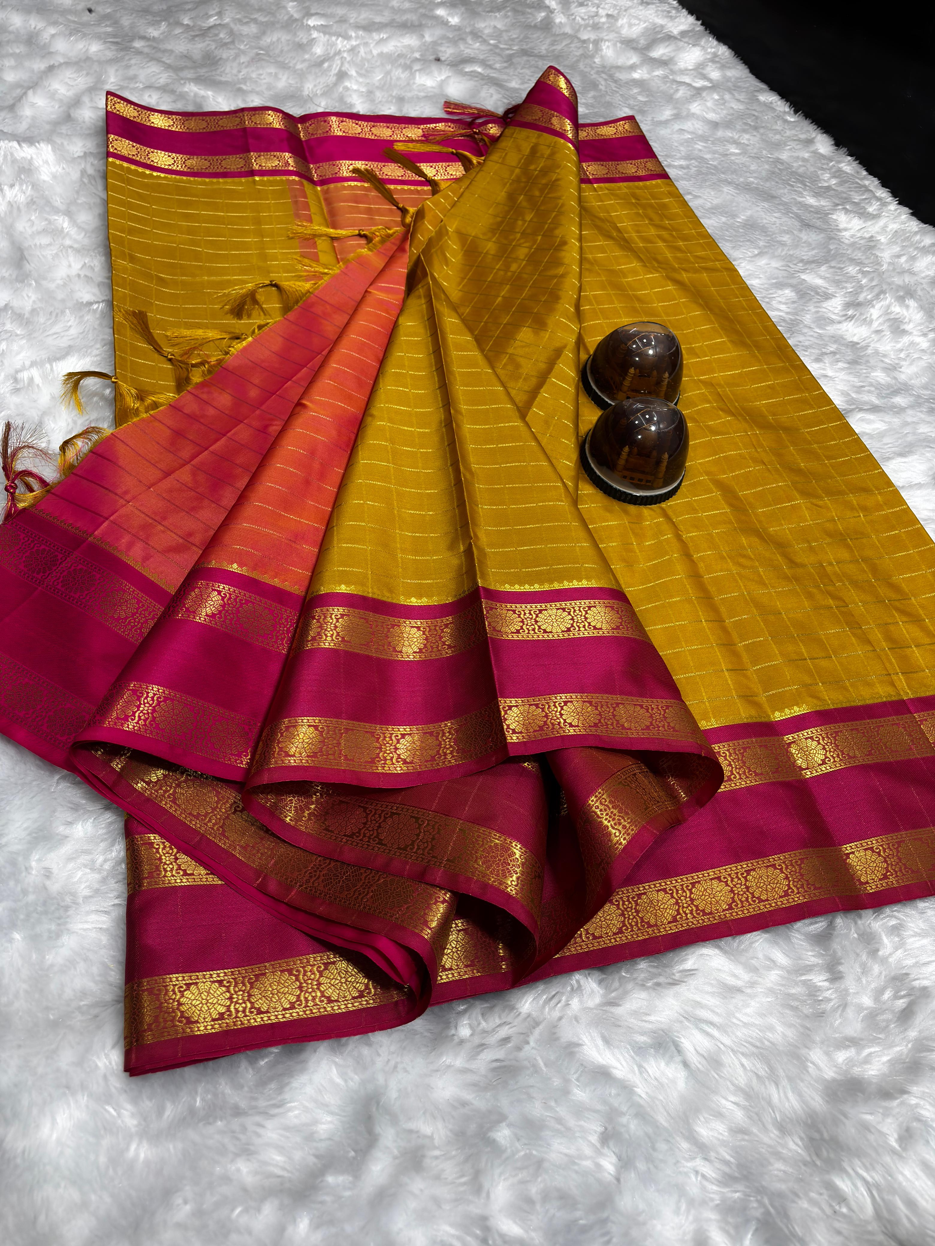 Premium Banarasi Semi Katan Soft Silk