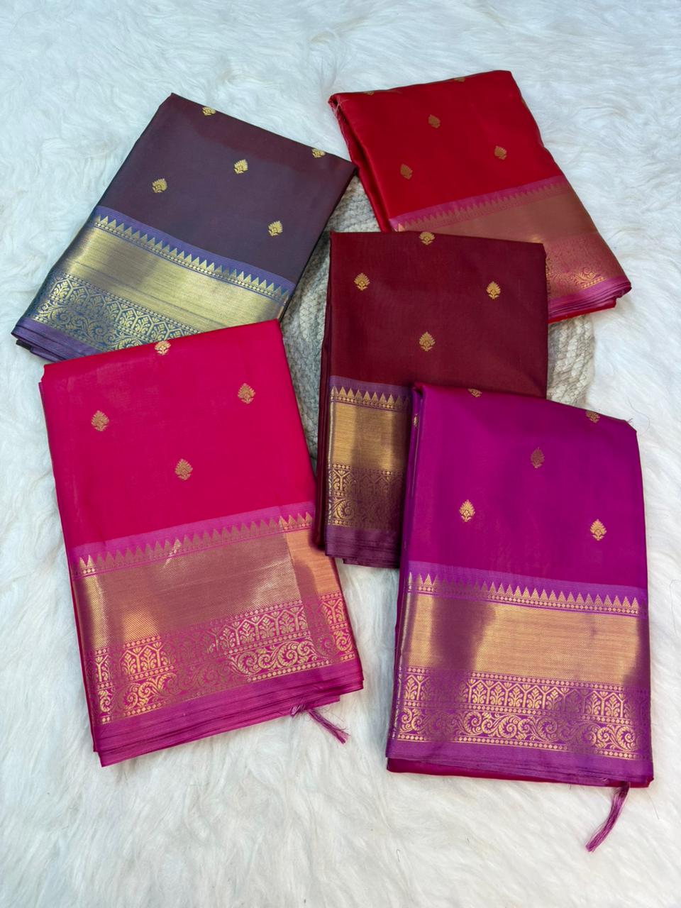 Soft & Shine Premium Banarasi Soft Katan Silk Saree