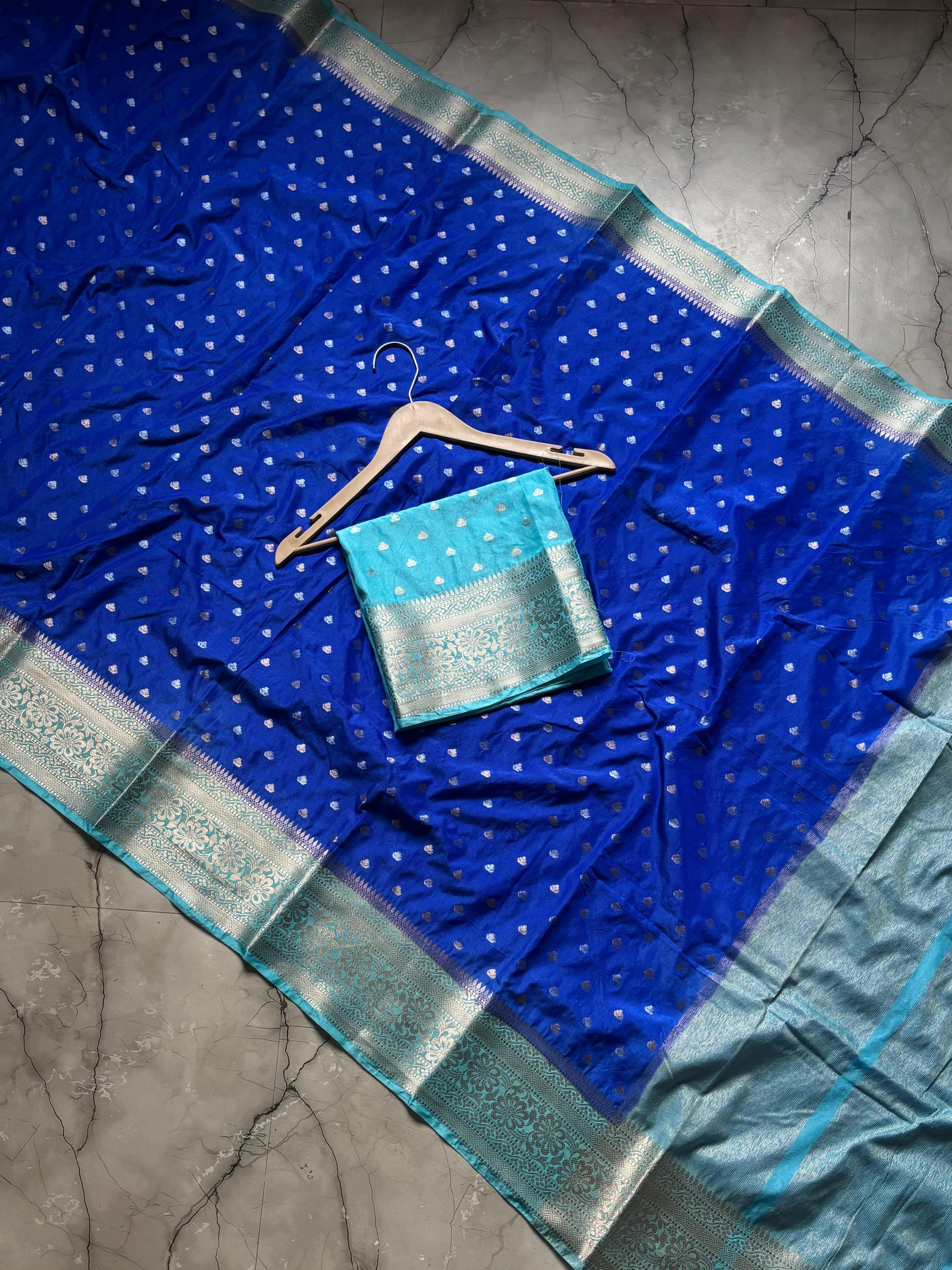 Premium Banarasi Raw Mango Sarees