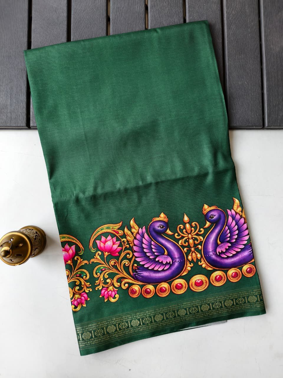 Tanjaore Soft Silk Sarees