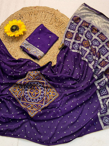 Premium Quality Dola Jaipur Silk Sarees