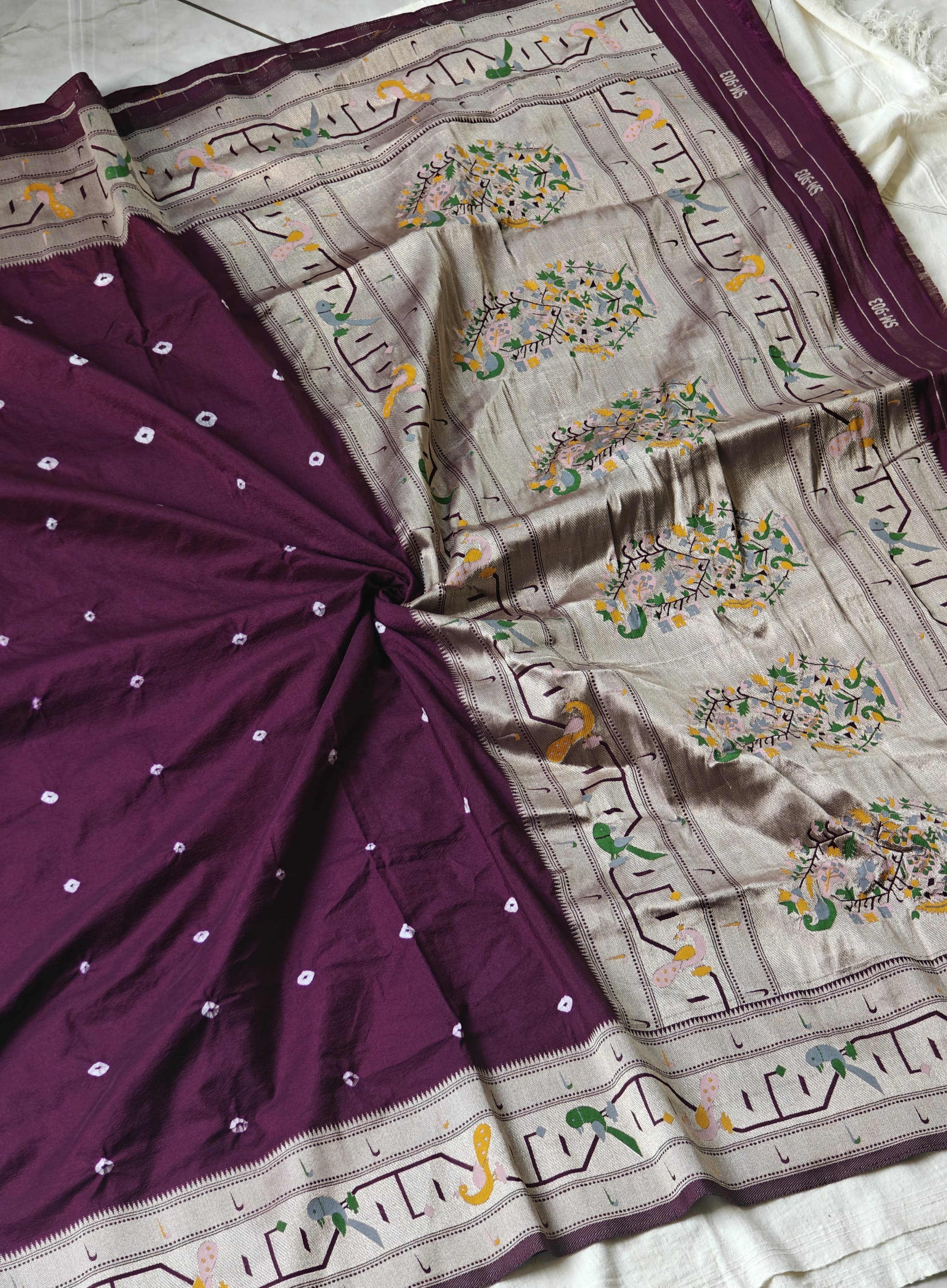 Pure Viscouse Tussar Georgette Sarees