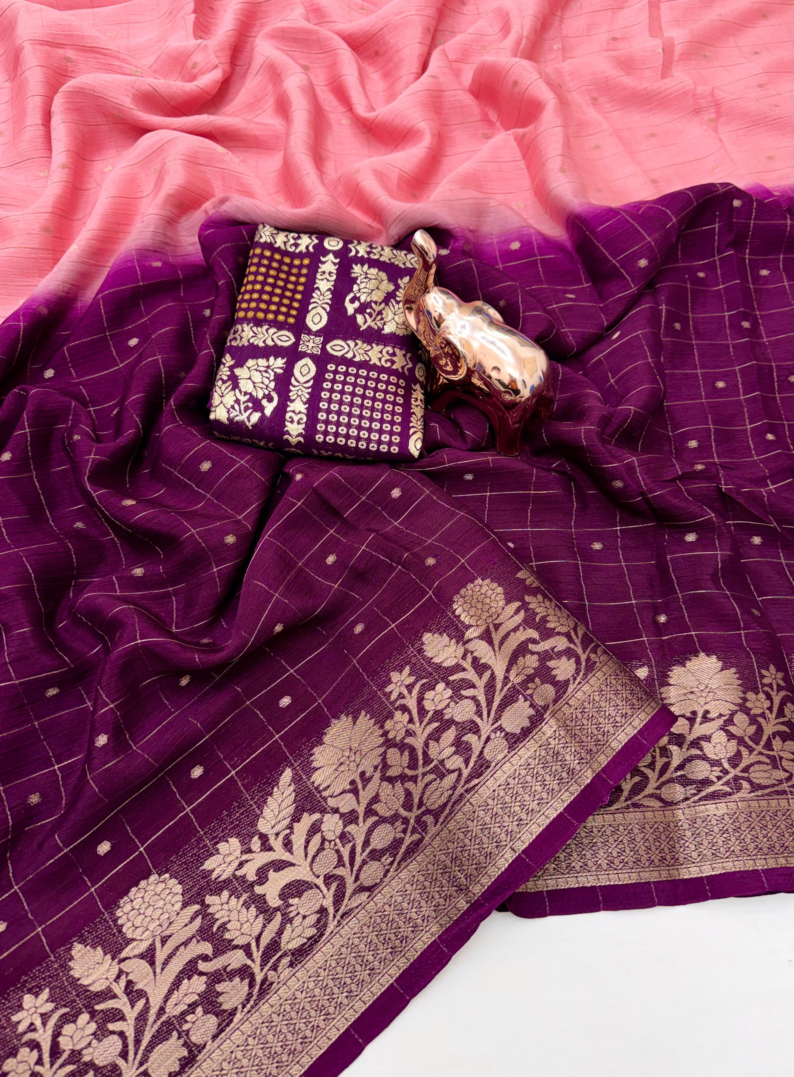 Viscose vintage sarees