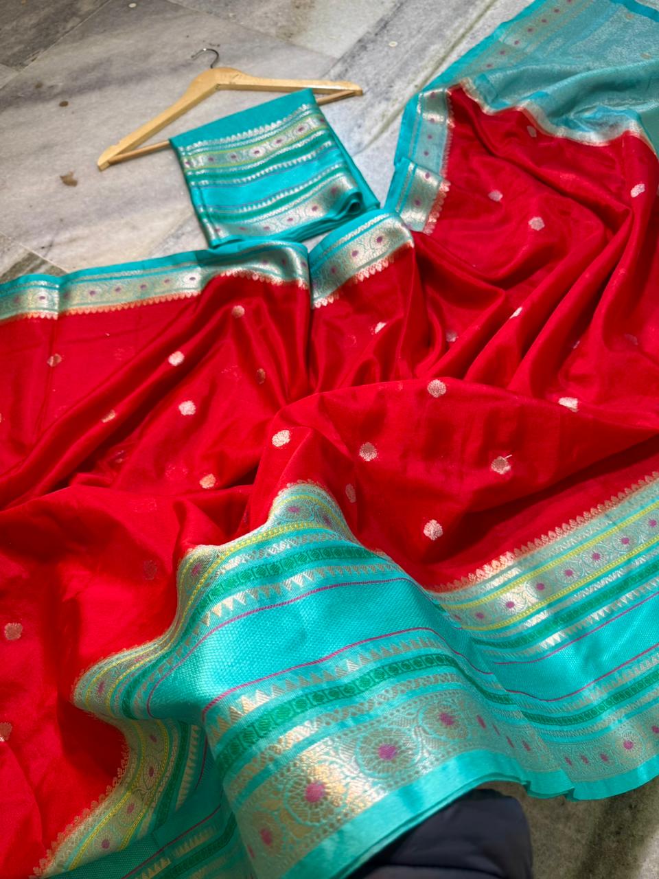 Soft Banarasi Warm Silk Sarees