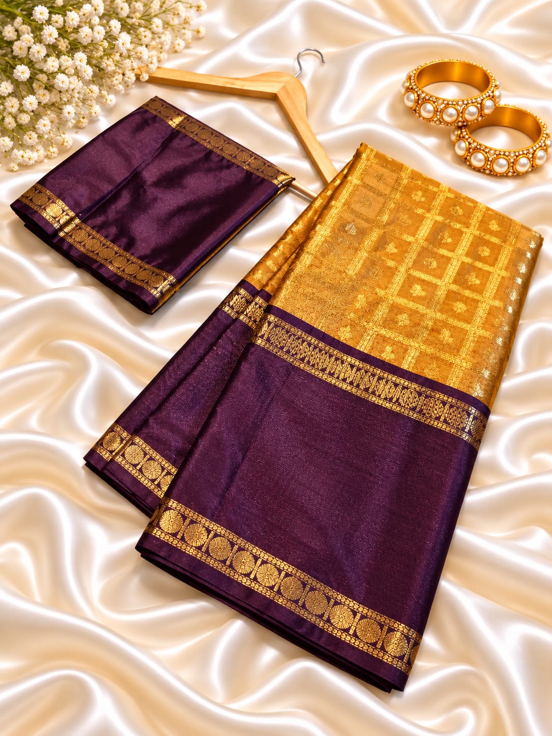 Soft Banarasi Katan Silk Saree