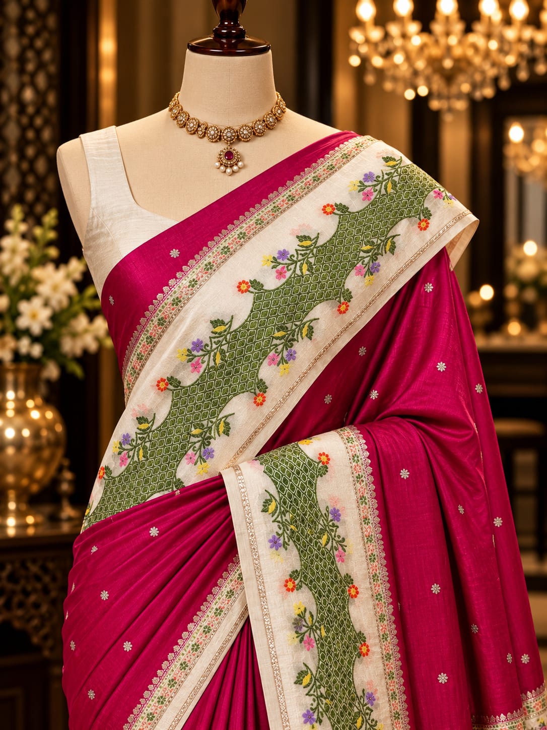 Premium Banarasi Katan Silk Sarees