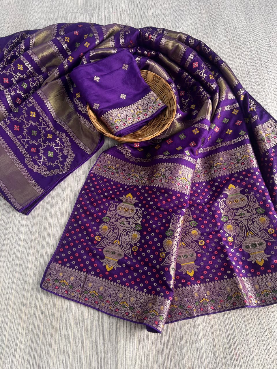 Pure Chinya Tisu Viscose Khadi Crepe Georgette Sarees