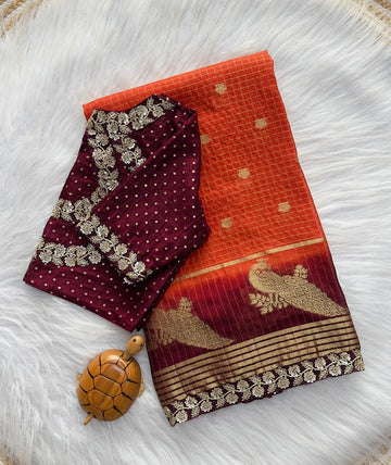 Pure Satin Soft Silk Saree