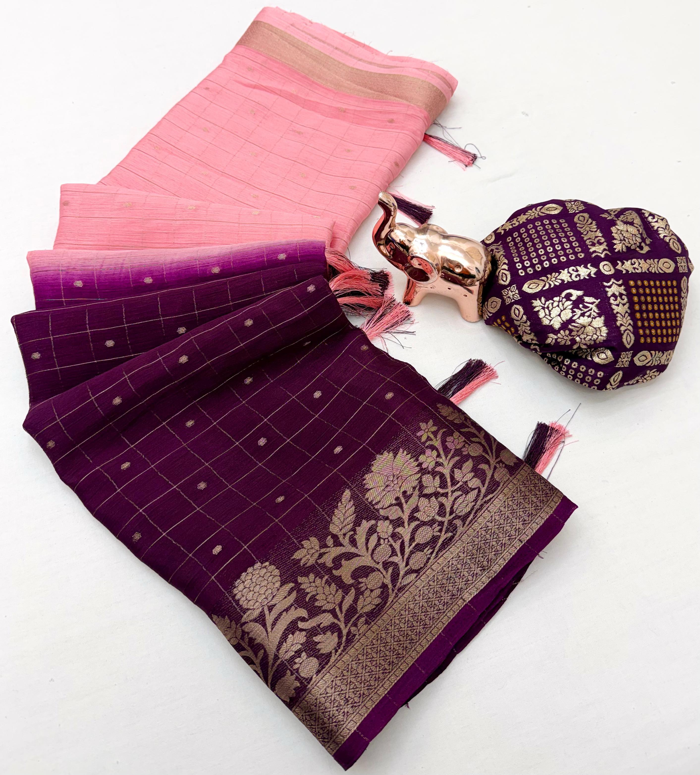 Viscose vintage sarees