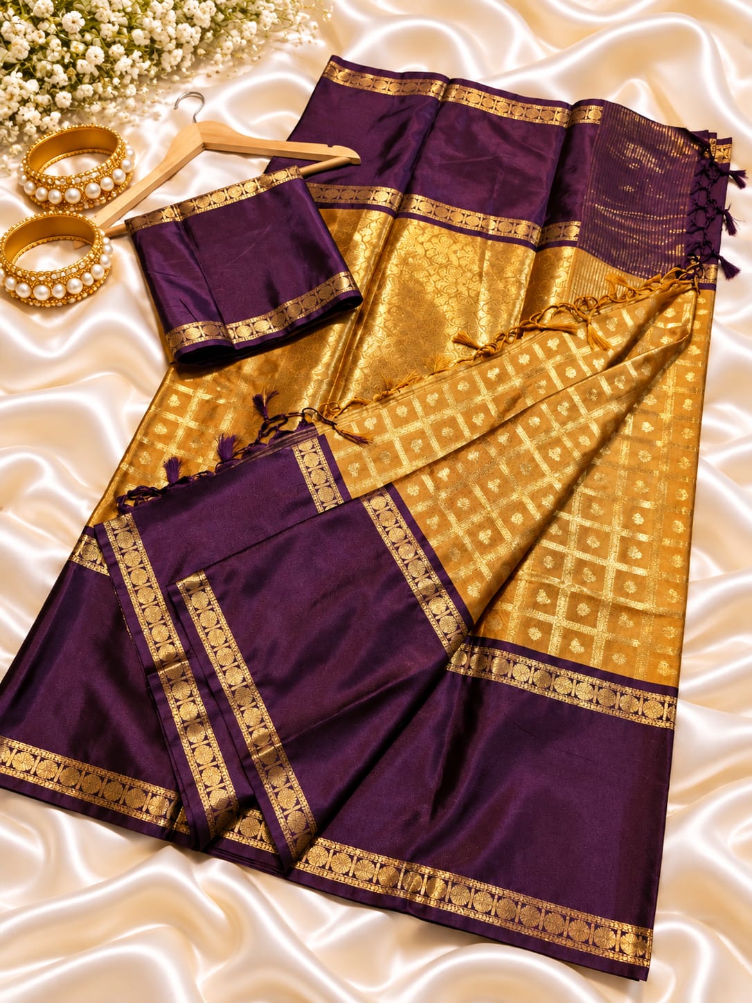Soft Banarasi Katan Silk Saree