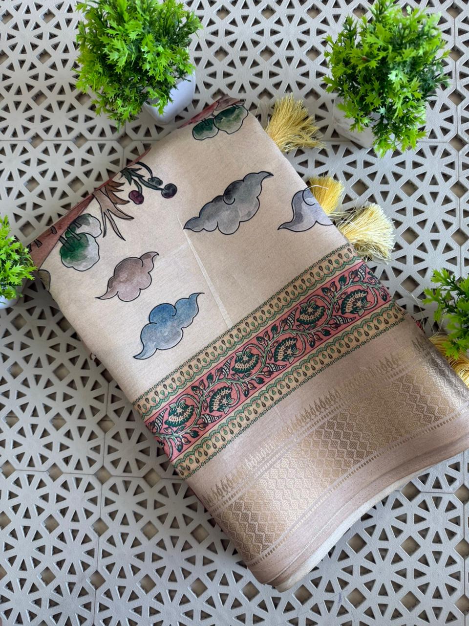 Premium Designer Soft Munga Silk Sarees