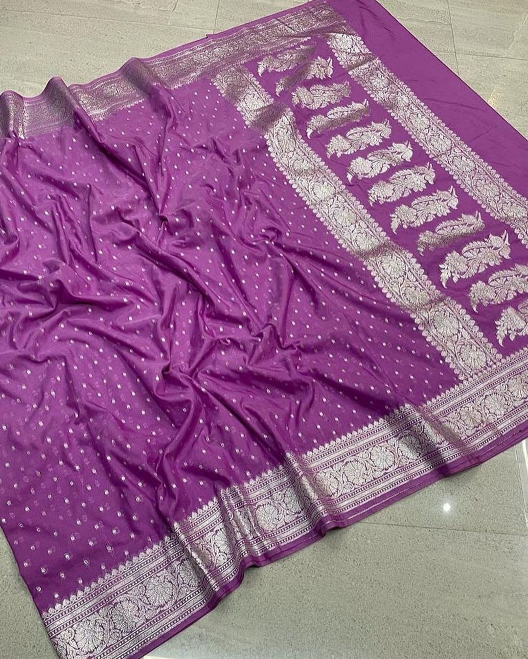 Handloom Georgette Katan Saree