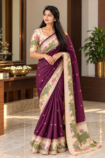 Premium Banarasi Katan Silk Sarees