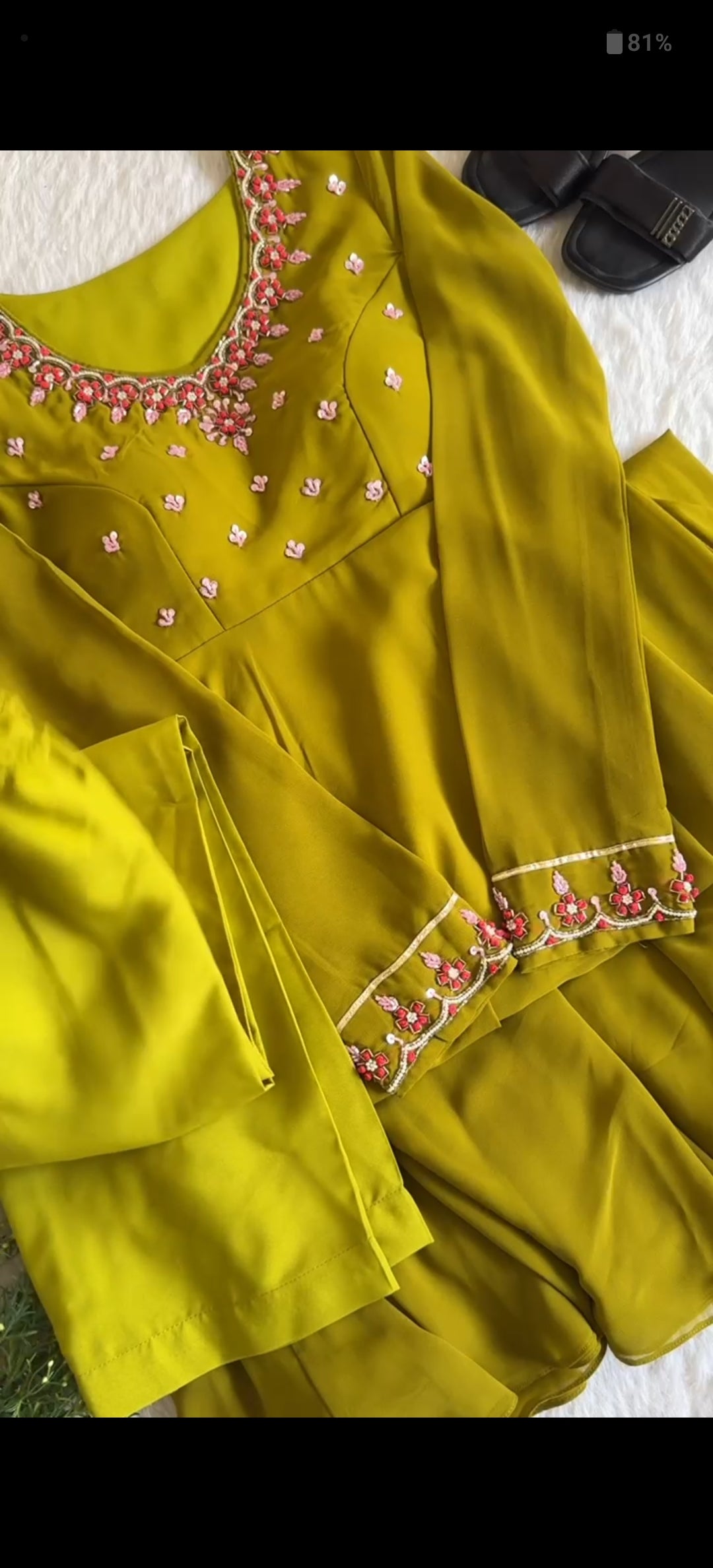 Georgette Handwork Dresses