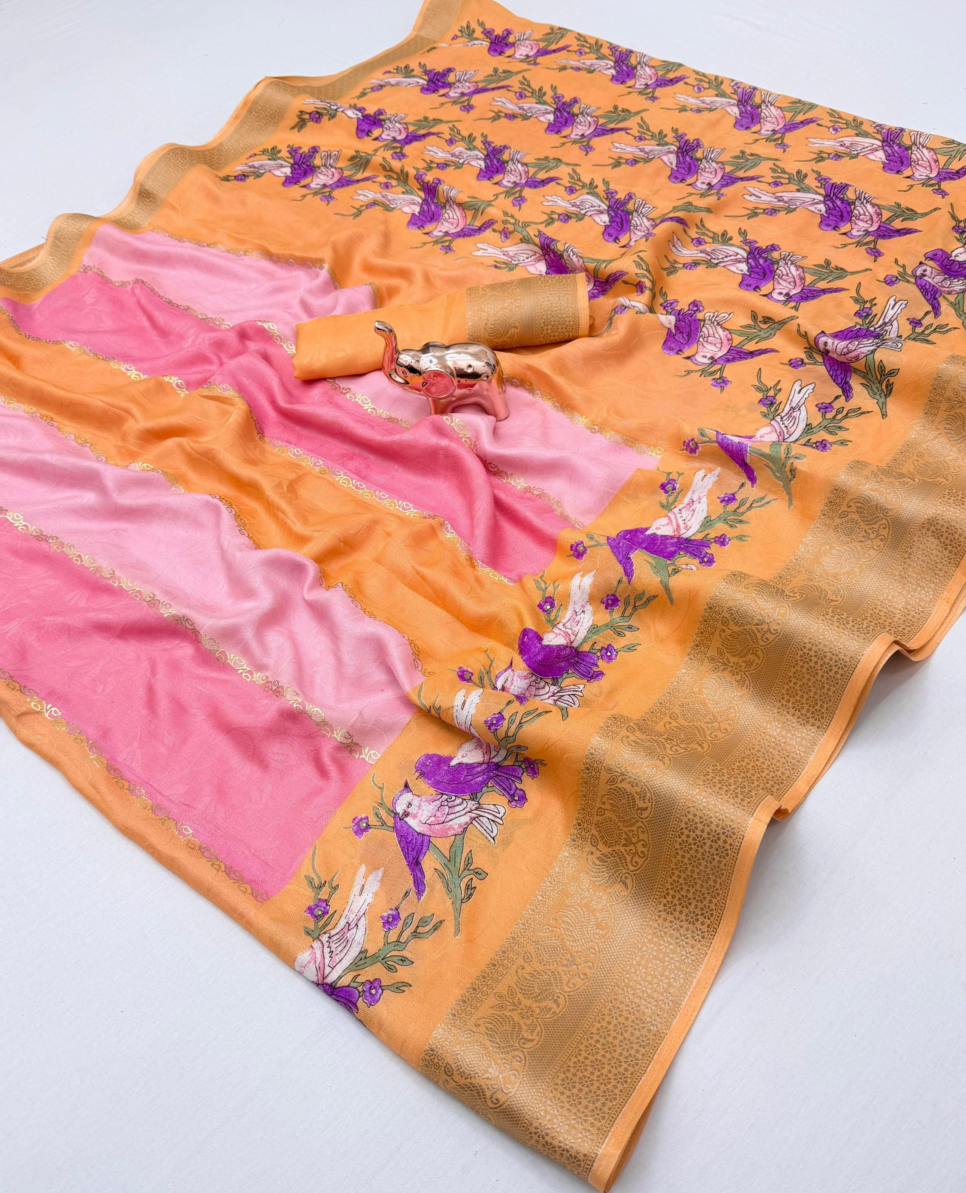 Beautiful Banarasi Georgette Sarees