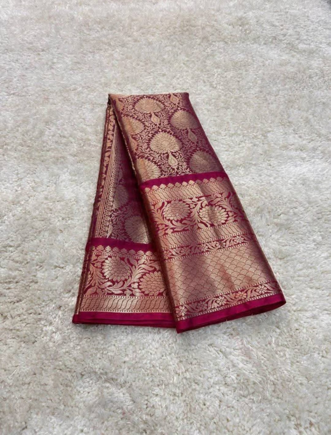 Banarasi katan Soft Tissue Silk