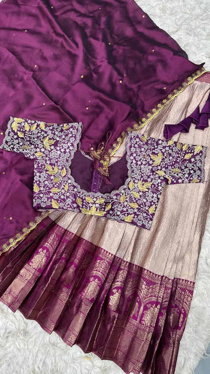 Fully Stitched Premium Lehanga Set