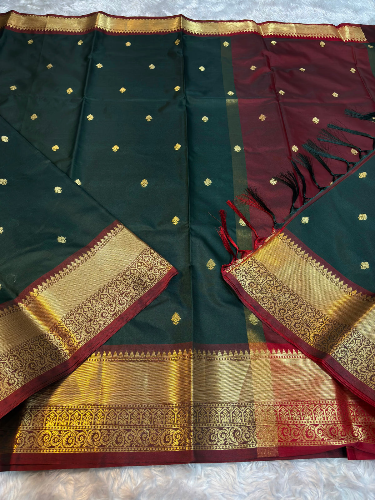 Premium Banarasi Semi Katan Silk Saree