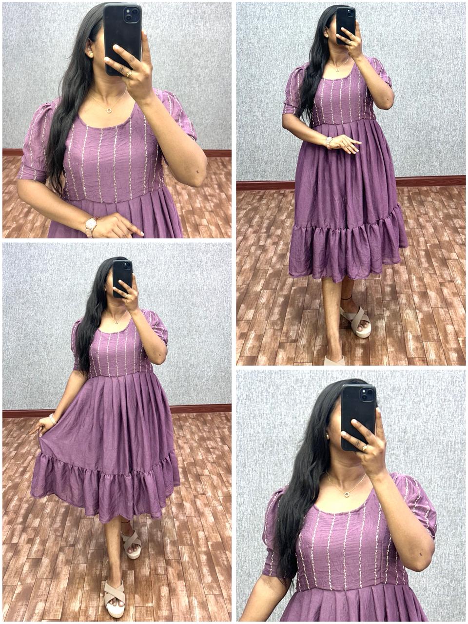 Pure Soft Rangoli Crush Silk Maxi