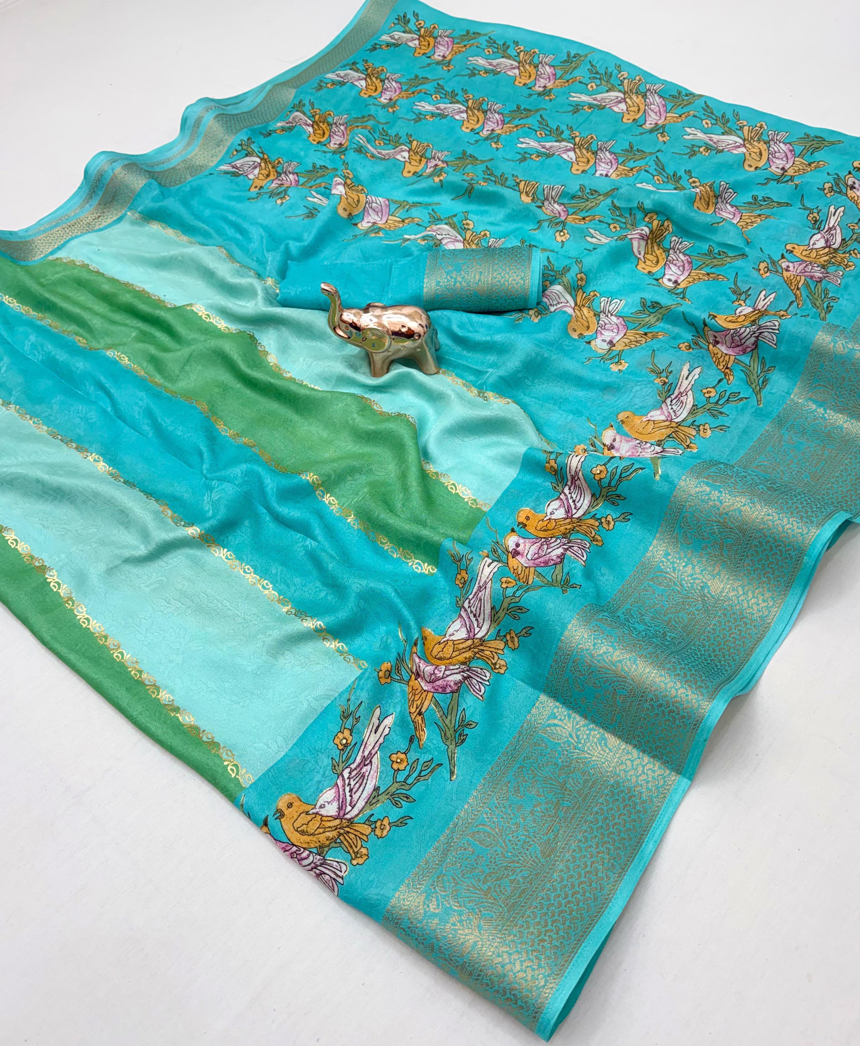 Beautiful Banarasi Georgette Sarees