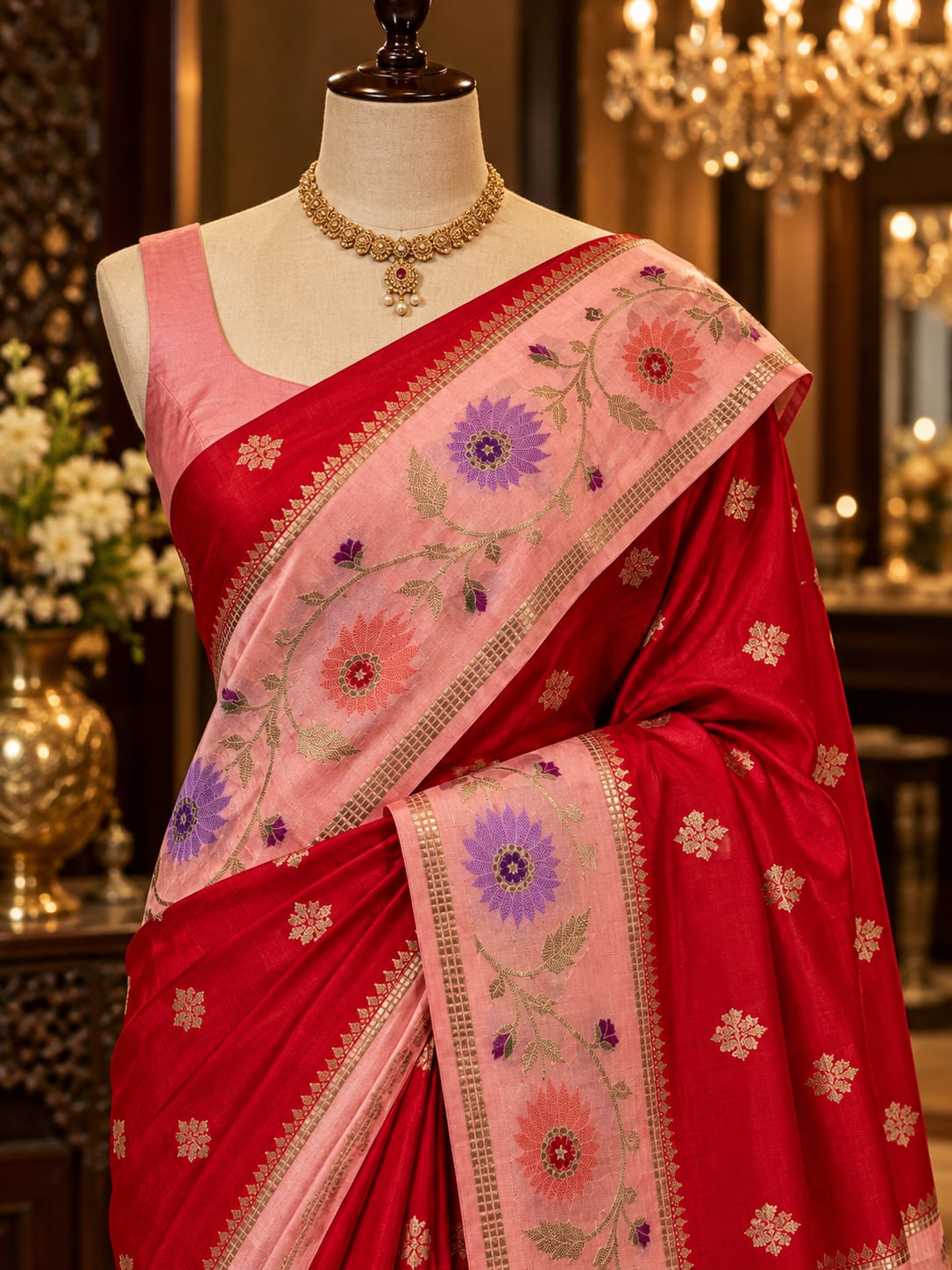 Premium Banarasi Katan Silk Soft Fab Sarees 
