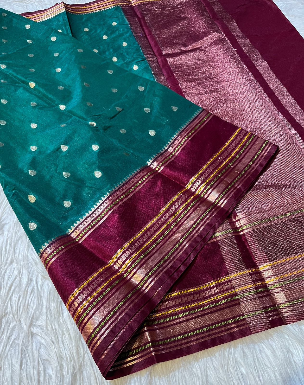 Banarasi Dyble Warm Soft Silk Sarees